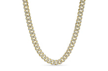 Load image into Gallery viewer, 10mm Gold Iced Out Cuban Chain