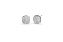 Load image into Gallery viewer, Baguette Cluster Earrings