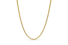 Load image into Gallery viewer, 3mm Gold Rope Chain