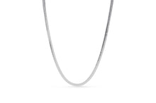 Load image into Gallery viewer, 4mm Silver Herringbone Chain