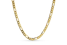 Load image into Gallery viewer, 5.7mm Gold Figaro Chain