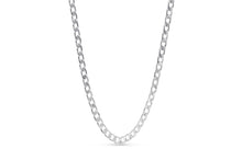 Load image into Gallery viewer, 5.7mm Silver Curb Chain