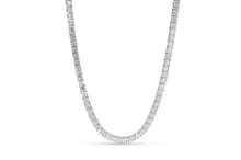 Load image into Gallery viewer, 6mm Square Cut Tennis Chain