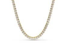 Load image into Gallery viewer, 6mm Square Cut Tennis Chain