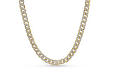 Load image into Gallery viewer, 8mm Iced Out Flat Cuban Chain