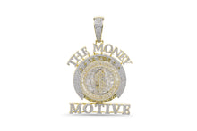 Load image into Gallery viewer, Gold The Money Motive Pendant