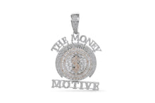 Load image into Gallery viewer, White Gold The Money Motive Pendant