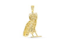 Load image into Gallery viewer, Gold Owl Pendant