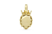 Load image into Gallery viewer, Gold Orange Lion Pendant