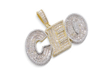 Load image into Gallery viewer, Gold Baguette CEO Pendant