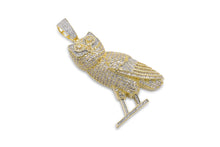 Load image into Gallery viewer, Gold Owl Pendant