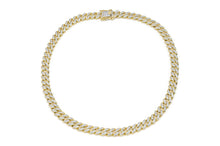 Load image into Gallery viewer, 10mm Gold Iced Out Cuban Chain