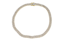 Load image into Gallery viewer, 12mm Gold Baguette Cuban