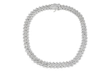 Load image into Gallery viewer, 16mm Iced Baguette Cuban Chain