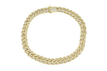 Load image into Gallery viewer, 18mm Gold Iced Out Cuban Chain