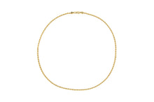 Load image into Gallery viewer, 2.4mm Gold Rope Chain