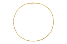 Load image into Gallery viewer, 3mm Gold Rope Chain