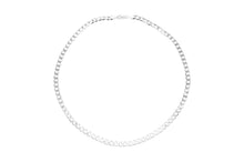 Load image into Gallery viewer, 5.7mm Silver Curb Chain
