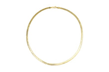 Load image into Gallery viewer, 5mm Gold Herringbone Chain