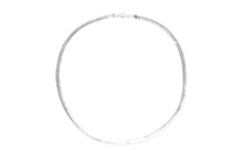 Load image into Gallery viewer, 5mm Silver Herringbone Chain