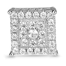 Load image into Gallery viewer, White Cube Cluster Earrings