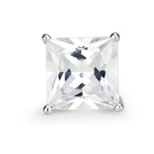 Load image into Gallery viewer, EX-Large Princess Cut Stud Earrings