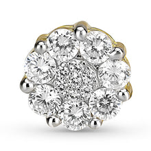 Load image into Gallery viewer, Large Flower Cluster Earrings