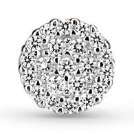 Load image into Gallery viewer, Small Flower Cluster Earrings