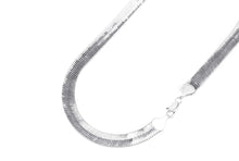 Load image into Gallery viewer, 10.5mm Silver Herringbone chain