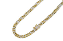 Load image into Gallery viewer, 10mm Gold Iced Out Cuban Chain
