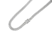 Load image into Gallery viewer, 14mm Iced Baguette Cuban Chain