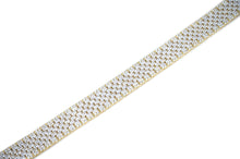 Load image into Gallery viewer, 10mm Gold Iced Baguette Bracelet