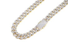 Load image into Gallery viewer, 19mm Iced Miami Gold Cuban Chain