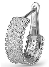 Load image into Gallery viewer, White Cluster Ring Earrings