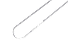 Load image into Gallery viewer, 5mm Silver Herringbone Chain
