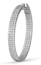 Load image into Gallery viewer, Cluster Hoop Earrings