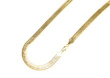 Load image into Gallery viewer, 9mm Gold Herringbone Chain