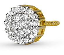 Load image into Gallery viewer, Small Flower Cluster Earrings