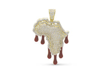 Load image into Gallery viewer, Bleeding Africa Pendant