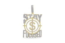 Load image into Gallery viewer, Gold Stay Focused Pendant