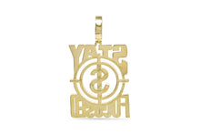 Load image into Gallery viewer, Gold Stay Focused Pendant