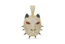 Load image into Gallery viewer, Red Eye Pitbull Pendant