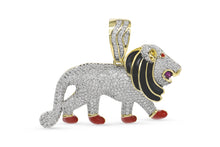Load image into Gallery viewer, Black Mane Lion Pendant