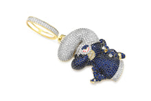 Load image into Gallery viewer, Blue Smurf Pendant