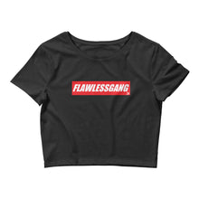 Load image into Gallery viewer, Flawless Gng Box Logo Crop Tee