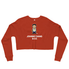 Load image into Gallery viewer, Johnny Dang Mascot Crop Sweatshirt