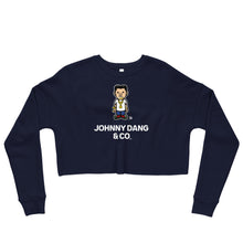 Load image into Gallery viewer, Johnny Dang Mascot Crop Sweatshirt