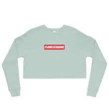 Load image into Gallery viewer, Flawless Gng Box Logo Crop Sweatshirt