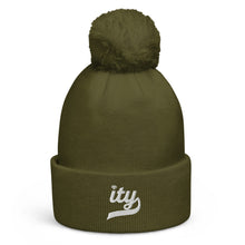 Load image into Gallery viewer, Ity Logo Pom pom beanie