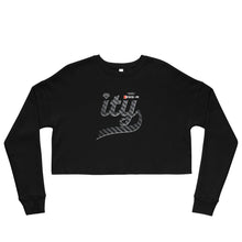 Load image into Gallery viewer, ITY Carbon Fiber Crop Sweatshirt